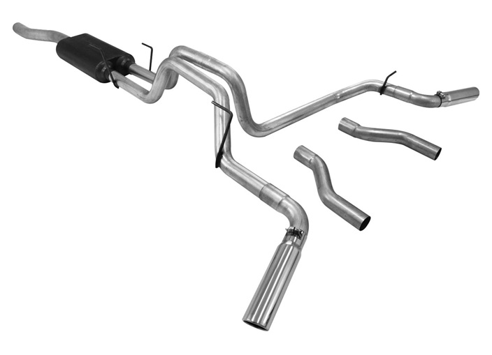 Flowmaster American Thunder Dual Split Exhaust 06-08 Ram 5.7L - Click Image to Close